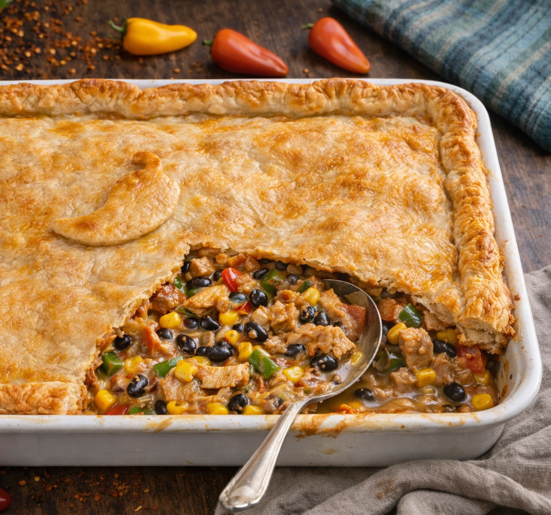 Albuturque, Southwest style Turkey Pot Pie, 36 oz