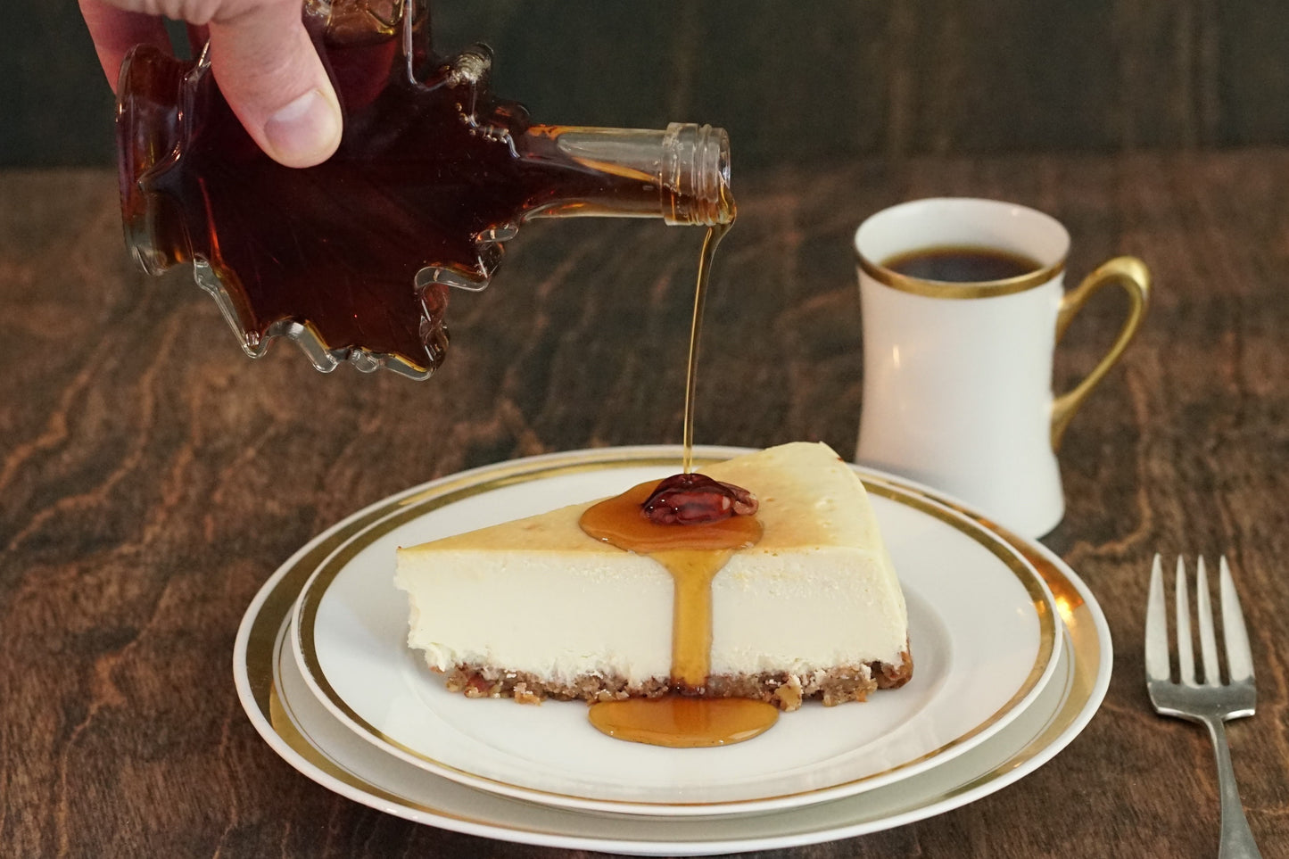 Maple Pecan Cheesecake