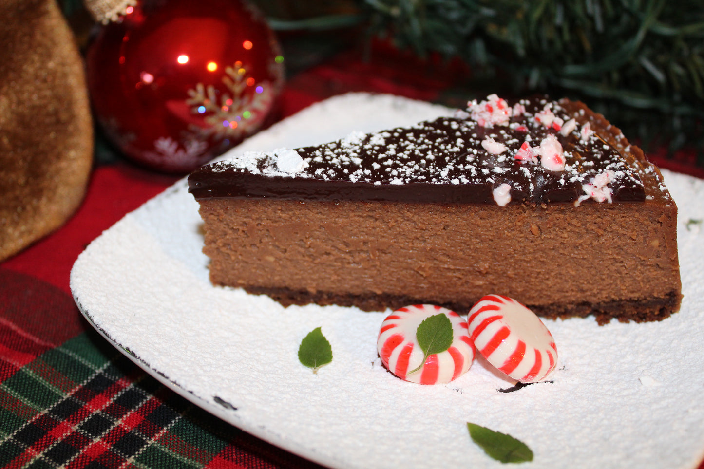 Chocolate Peppermint Cheesecake
