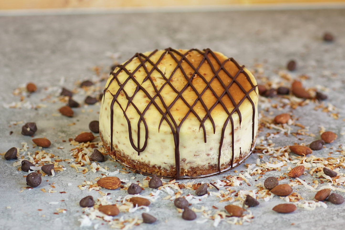 Let's Get Toasted (coconut & almonds) Cheesecake